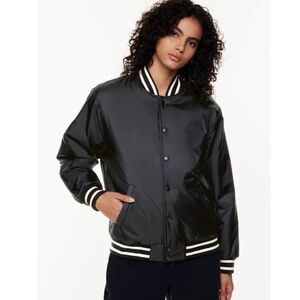 Aritzia TNA stadium bomber jacket